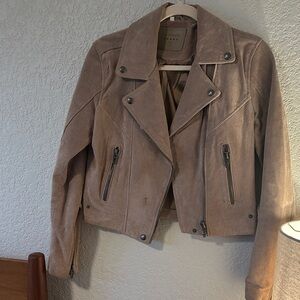 Blank NYC Light Brown Suede Jacket